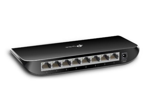 8 Port TP Link Desktop Gigabit Switch TL-SG1008D